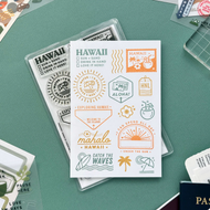 Everyday Explorers | Passport: Hawaii 4x6 Clear Stamp Set