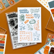 Everyday Explorers | Forest Friends 4x6 Clear Stamp Set