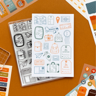 Everyday Explorers | Vacation Mode 4x6 Clear Stamp Set