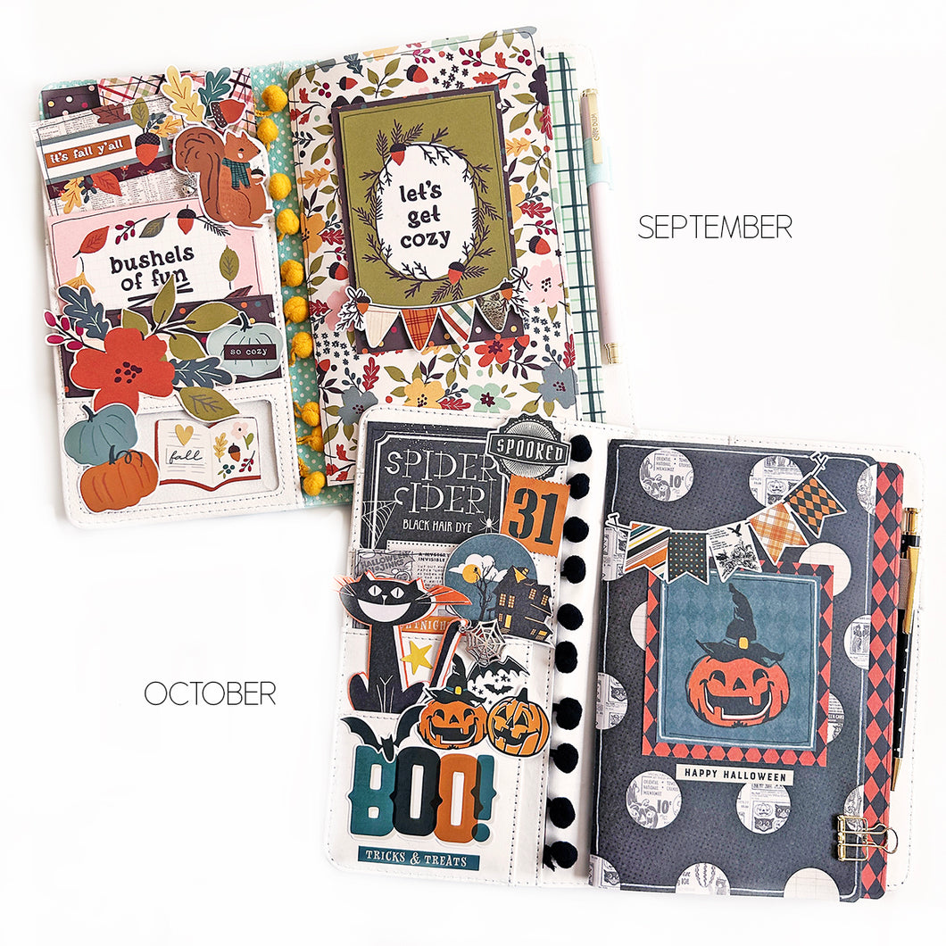 September/October Traveler's Notebook Kit