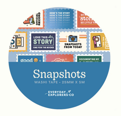Snapshots - Stamp Washi Tape