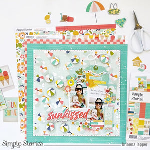 Simple Stories | Summer Snapshots Collection | 6x8 Paper Pad