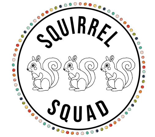 Squirrel Squad Vinyl Sticker