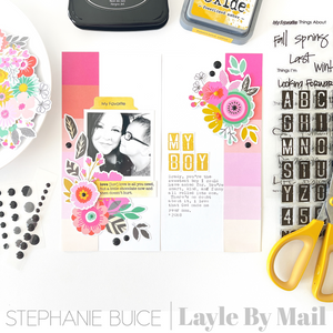 Simple Stories | True Colors Collection | Floral Bits Die Cuts
