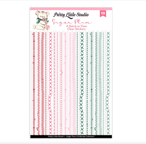 Pretty Little Studio | Sugar Plum - A Stitch in Time Stickers Clear