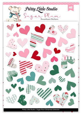 Pretty Little Studio | Sugar Plum - Sugar Cookies Sweetheart Stickers