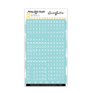 You Are My Sunshine Collection | Blue Moon | Mini ABC Stickers