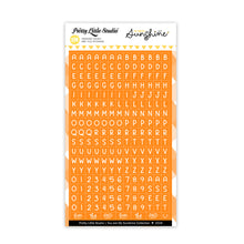 Load image into Gallery viewer, You Are My Sunshine Collection | Orange Crush | Mini ABC Stickers