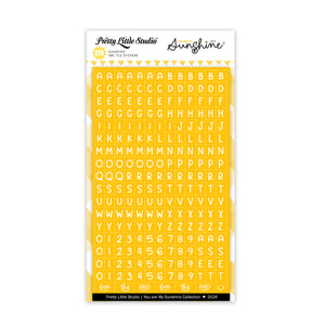 You Are My Sunshine Collection | Sunshine | Mini ABC Stickers