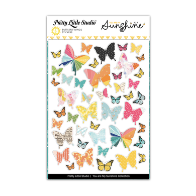 You Are My Sunshine Collection | Butterfly Wings | Stickers