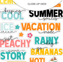 Load image into Gallery viewer, You Are My Sunshine Collection | Keeping Cool Words | Clear Stickers