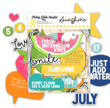 Load image into Gallery viewer, You Are My Sunshine Collection | 100% Sunshine Word Shape Die Cuts