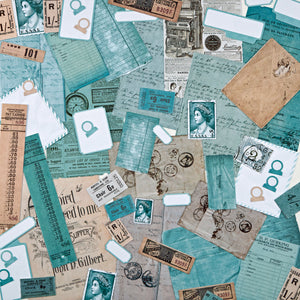 49 & Market Color Swatch Ephemera Stackers - Teal