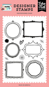 Echo Park | Telling Our Story Frames 4x6 Photopolymer Stamp Set