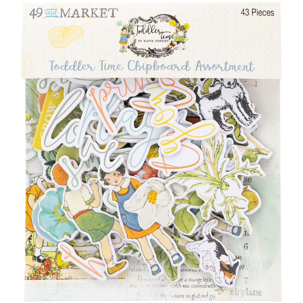 49 & Market | Toddler Time - Chipboard