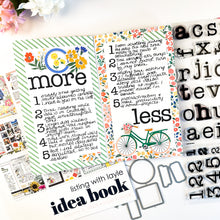 Load image into Gallery viewer, Poe Alpha - Large Lower Case 6x8 Stamp Set