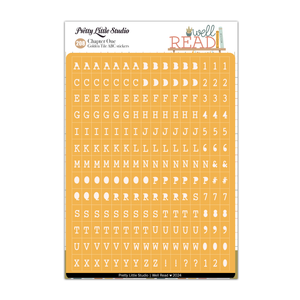 Well Read Collection - Chapter One - Golden - Mini ABC Stickers