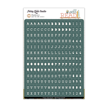 Load image into Gallery viewer, Well Read Collection - Hardcover - Jade - Mini ABC Stickers