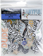 49 and Market | Vicki Boutin Artful Moments - Chipboard Bits
