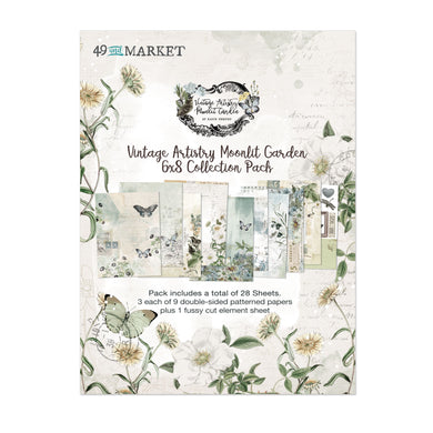 49 & Market | Vintage Artistry Moonlit Garden Collection | 6x8 Collection Pack