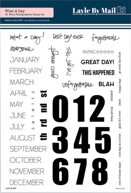 Wooden Roller Date Stamp – Layle By Mail