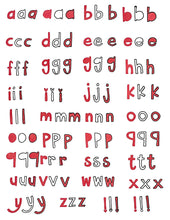 Load image into Gallery viewer, Willy 6x8 Alphabet - Solid Stamp Set