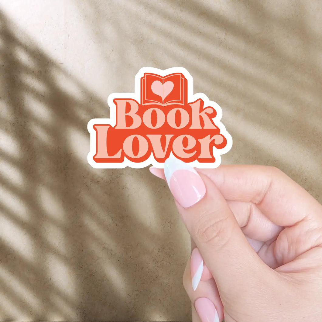 Red Book Lover Vinyl Sticker