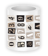Load image into Gallery viewer, RongRong | Ransom Note Letters Pre-cut PET Tape