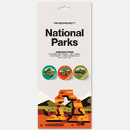 The Geoproject | National Parks 63 Sticker Pack - Jumbo Size 2 inch