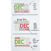 Load image into Gallery viewer, 2026 About Last Month Add-On - 5x7 Stamp Set