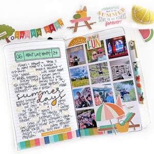 Simple Stories | Summer Snapshots Collection | 6x8 Paper Pad