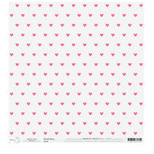 Load image into Gallery viewer, Pink Hearts 12x12 Printed Clear Acetate