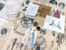 Load image into Gallery viewer, Fashion Ephemera Pack for Junk Journaling