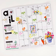 Load image into Gallery viewer, Layle By Mail | Monthly Calendar Standard Wide Insert