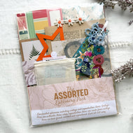 Assorted Vintage Ephemera Pack for Junk Journaling and Collage