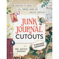 Junk Journal Cutouts Book: Vintage Designs