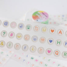 Load image into Gallery viewer, COLOR Letter Beads PET Tape