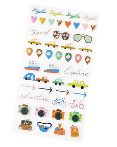 Coast to Coast Collection - Puffy Stickers