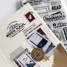 Load image into Gallery viewer, Everyday Explorers | Good Reads 4x6 Clear Stamp Set
