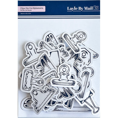 Layle By Mail | Clips Die Cut Ephemera