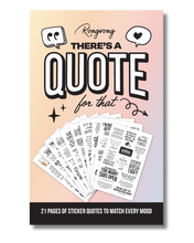 Load image into Gallery viewer, Rongrong | There's a Quote For That Sticker Book - Everyday