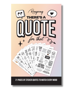 Rongrong | There's a Quote For That Sticker Book - Everyday