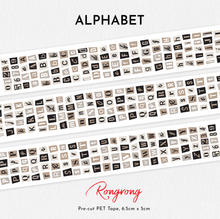 Load image into Gallery viewer, RongRong | Ransom Note Letters Pre-cut PET Tape