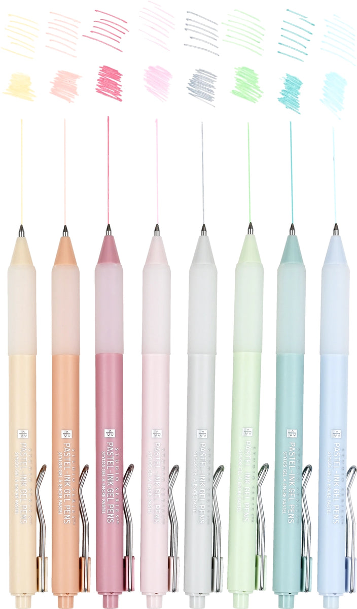 Layle Anti Pastel Tone Gel Pens – Layle By Mail