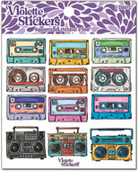Cassette Tapes Stickers