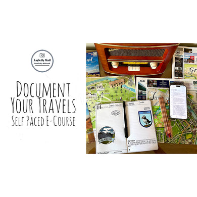 Document Your Travels E-Course