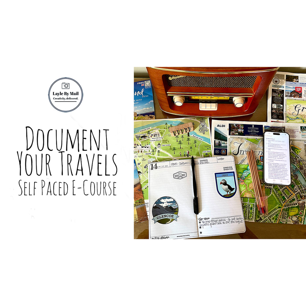 Document Your Travels E-Course