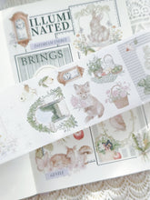 Load image into Gallery viewer, RongRong | Countryside Keepsakes Pre-cut Washi Tape [3.O]