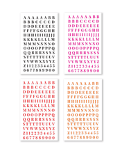 Load image into Gallery viewer, Rongrong | Alphabet Collection Sticker Book - EVERYDAY
