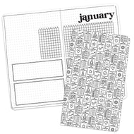 Layle By Mail | Habit Tracker Standard Wide Insert - BACK IN STOCK!